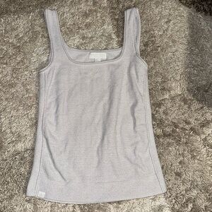 Barefoot Dreams CozyChic Ultra Lite Square Neck Tank Top Sz XS